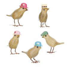 DCUK Wooden Bird Ornaments Gift Ideas for Grandparents - Choice of Design