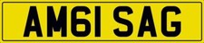 AMG IS A G NUMBER PLATE AM61