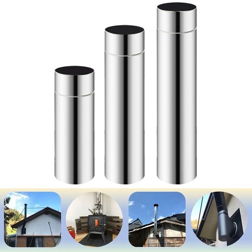 Stove pipe 1pc 3in - pipe, 2.3in