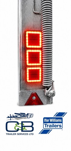 Led trailer rear light - rear,