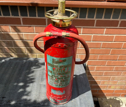 Vintage fire extinguisher - fire,