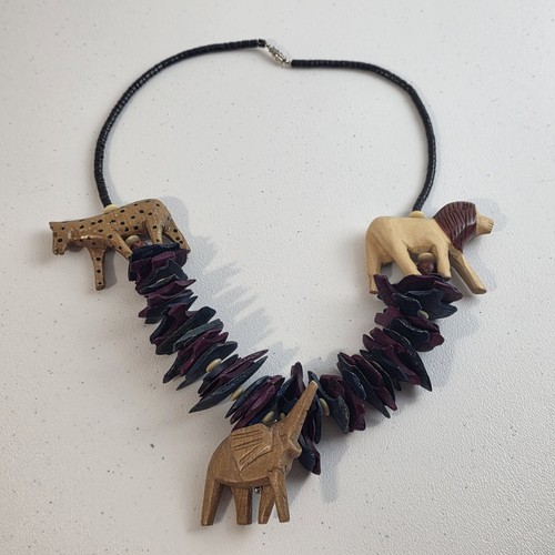 Vintage large wooden safari - vintage,