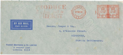 1935 neopost meter - gb, marks