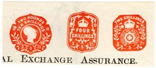 (I.B) George V Revenue : Impressed Duty £2 16/-
