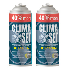 ClimaSet Air conditioning refill, R134a refrigerant, air conditioner 2 x 235 g