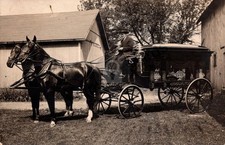 Basil OH Ohio c1910 Funeral