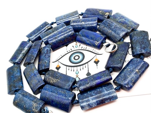 Lapis lazuli rectangular - lapis, bead