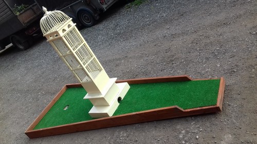 Hole crazy golf - course, ideal