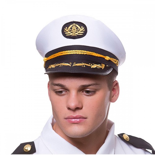 Adult captain white hat - captain's,