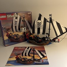 Vintage Lego Pirate Ship Set 6268 Renegade Runner with box and instructions
