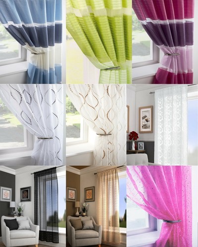 Single voile patterned - single,