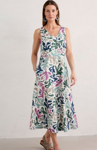 Seasalt midi dress sky - dress,