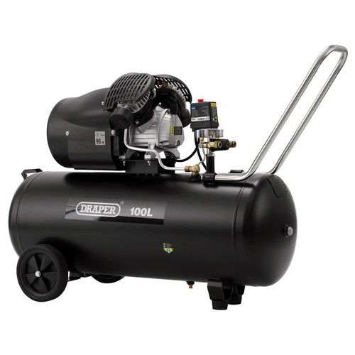 Draper 230v 100l direct drive - 230v,