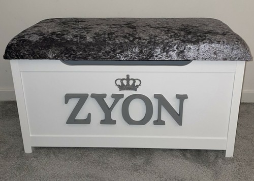 Personalised toy box - personalised,