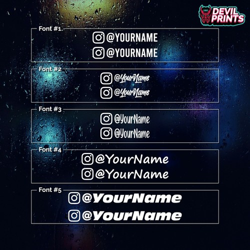 Instagram personalised - instagram,