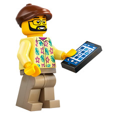 Lego city minifigure - lego, bus
