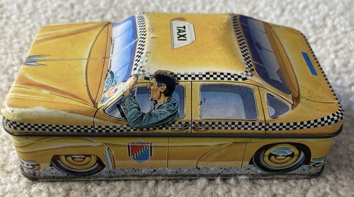 Tin car with - , ian