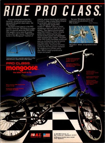 1983 pro class - pro, mongoose