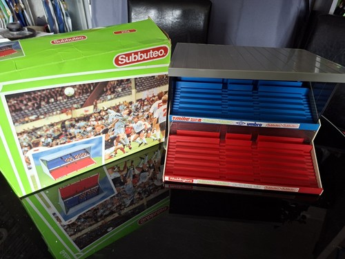 Subbuteo grandstand red and - grandstand,