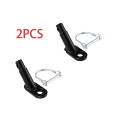 2x Bicycle Steel Hitch Bike Trailer Hitch Coupler for Burley Trailers Attachment