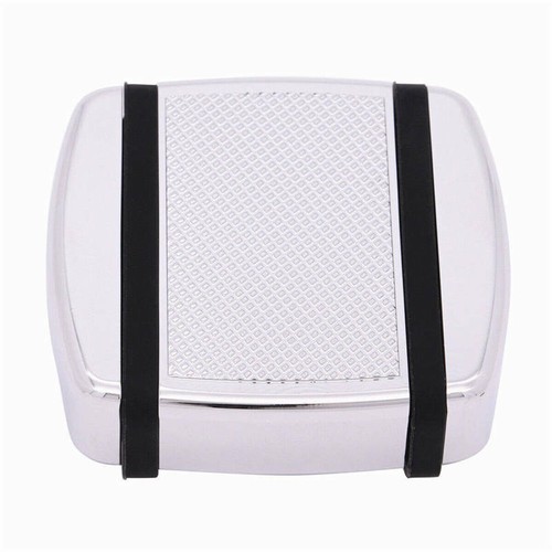 Chrome brake pedal pad - brake,
