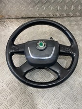 2011 SKODA OCTAVIA MULTI FUNCTION STEERING WHEEL & SRS 3T0419091K #10