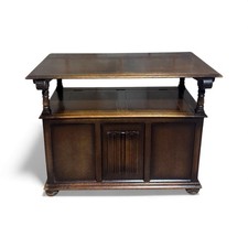 ANTIQUE OAK MONKS BENCH