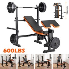 600lbs Weight Bench Adjustable
