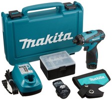 Makita ​​Rechargeable Driver Drill 10.8V 1.3Ah with 2 Batteries DF030DWX
