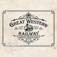 WATER DECAL: Great Western Railway Advert (Furniture Print Transfer) #074