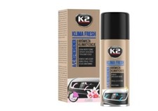 K2 KLIMA FRESH 150ml FLOWER Flavored Car Air Conditioning Cleaner  Odour Remover