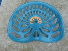 TRACTOR IMPLEMENT SEAT VINTAGE MAN CAVE COLLECTIBLE NOXON & CO  RARE BAR STOOL