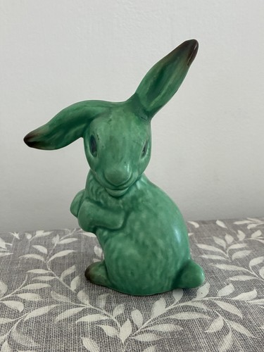 Vintage sylvac green lop eared - vintage, lop-eared