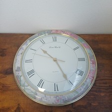 London Clock Co Floral Rim