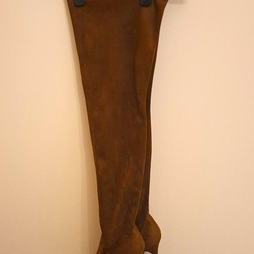 Women brown suede - brown,