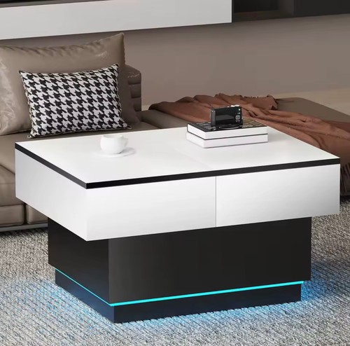 Modern led coffee table - led,