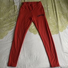 Red Trapstar Track Bottoms
