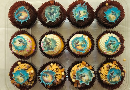 Dinosaur effect edible - dinosaur, 3d