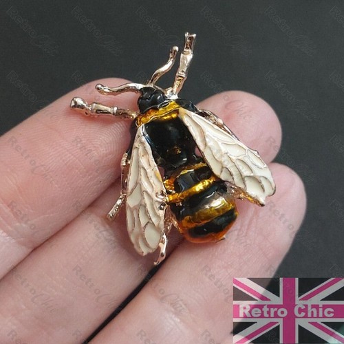 Bumble bee brooch - bumble,
