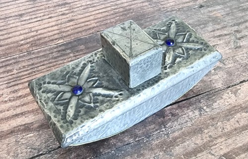 Arts crafts pewter ink - pewter,