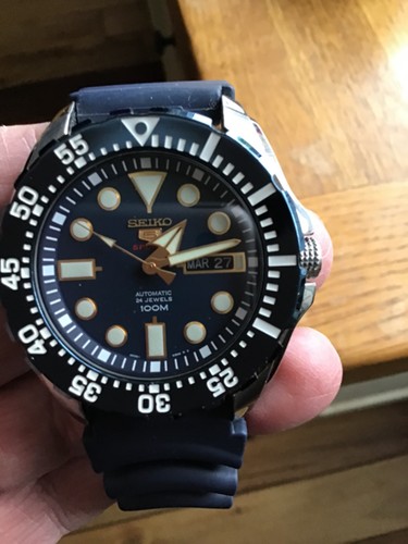 Seiko sport srp605k1 blue - sport,