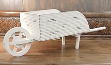 Wooden Wheelbarrow Decor for