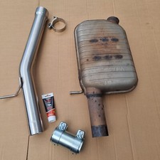 Audi S3 Hatchback & Saloon 8V Res Delete Exhaust pipe 12-2019 Resonator 