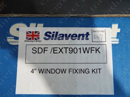 Silavent fan window kit - 4",