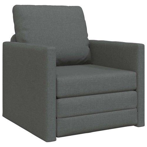 Folding sofa bed 61cm - 61cm, fabric