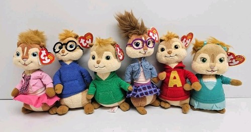 Beanie babies chipmunks - beanie,