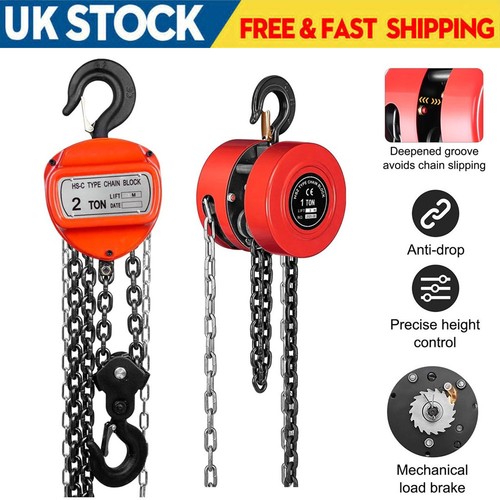 Chain hoist block and - chain, tackle