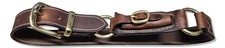 Leather Belt, Double Ring with