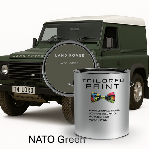 Land rover nato green satin - nato,
