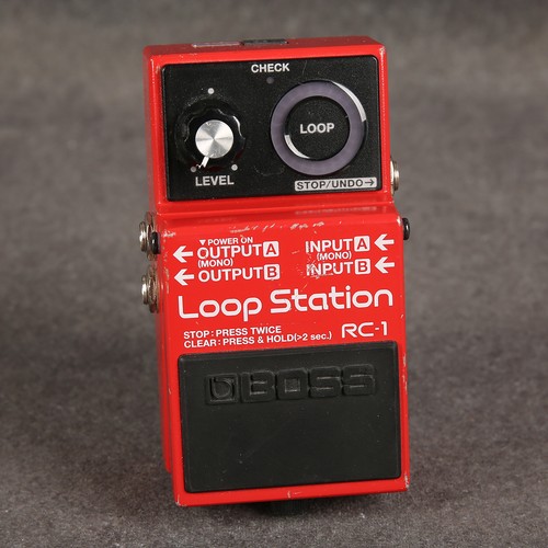 Boss loop station pedal - rc-1,